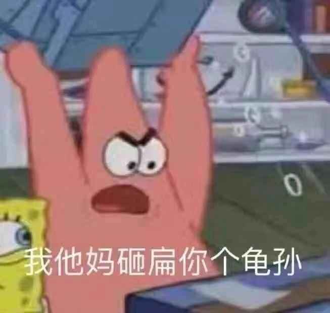 搞笑我他妈砸扁你个龟孙