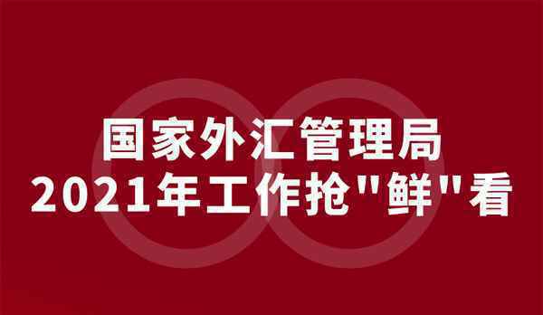 图解：2021年我国外汇管理重点工作抢“鲜”看