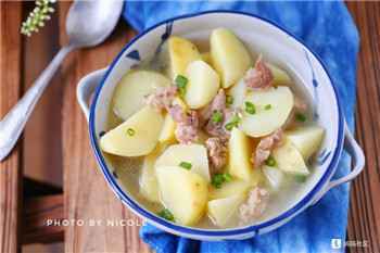 002 冬天御寒暖胃,小土豆猪肉汤赶紧安排!