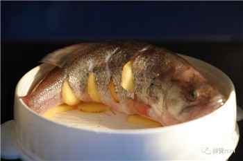 微波炉快手菜系列之蒸鲈鱼，懒人妈妈的最爱！