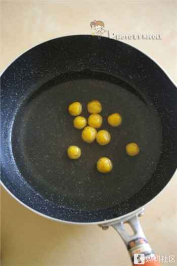 007 给元宵节来一点色彩:麦香紫薯金瓜圆
