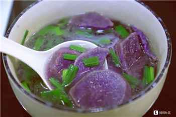 紫薯汤这样做，好吃又能瘦身~