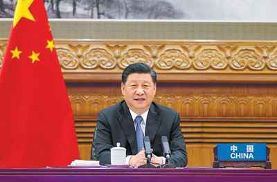 习近平同法国德国领导人举行视频峰会