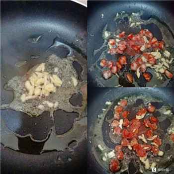 005 超下饭时令家常快手菜:毛豆玉米粒炒腊肠