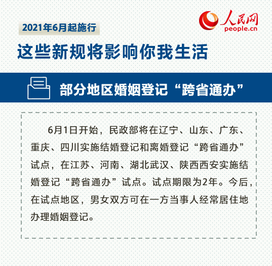 6月,这些新规将影响你我生活