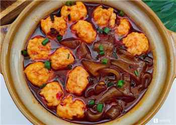 003 麻辣虾滑宽粉,吃起来贼过瘾!