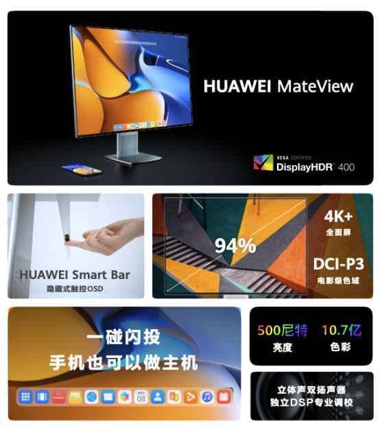 HarmonyOS 2发布!华为显示器秒变“电脑”