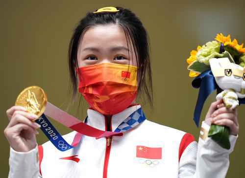中国00后枪手杨倩拼下东京奥运会首金