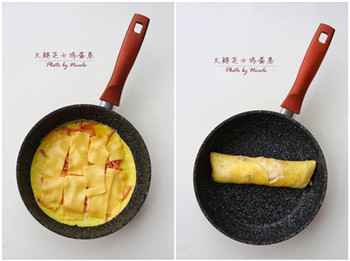 006 营养早餐之火腿芝士鸡蛋卷