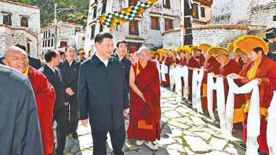 习近平在西藏考察时强调 全面贯彻新时代党的治藏方略 谱写雪域高原长治久安和高质量发展新篇章