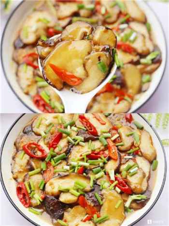 001 拿肉都不换的素炒香菇,一次干掉3碗饭!