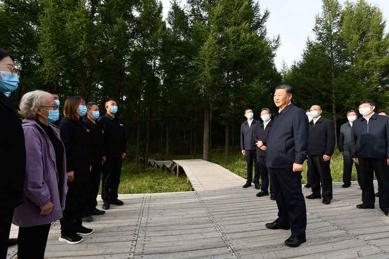 习近平：发扬塞罕坝精神，在新征程上再建功立业