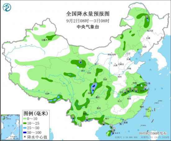 西北地区东部至黄淮地区将有新一轮降水过程