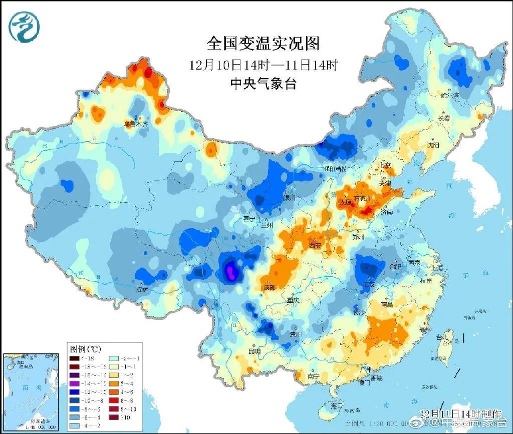 中东部“冷气”效果即将拉满多地最高温将“对折式”下跌