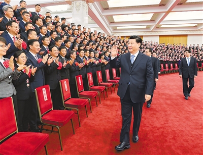 习近平会见平安中国建设表彰大会代表