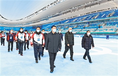 习近平在北京考察2022年冬奥会、冬残奥会筹办备赛工作时强调