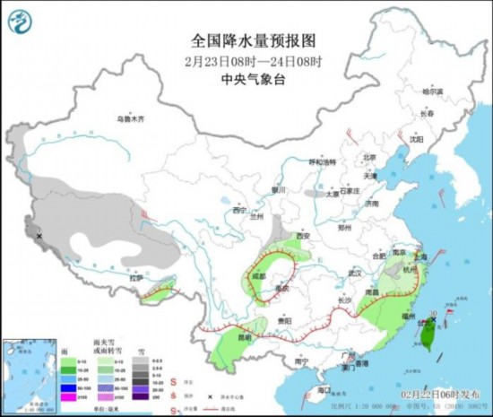 滇黔湘赣浙有强降雪南方地区持续低温